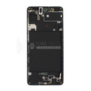 For Galaxy A71-5G (A716) LCD Screen With Touch Digitizer Assembly and Frame (Genuine Service Pack) [Black]