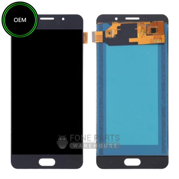 Galaxy A710 LCD Screen Digitizer Assembly OEM [Black]