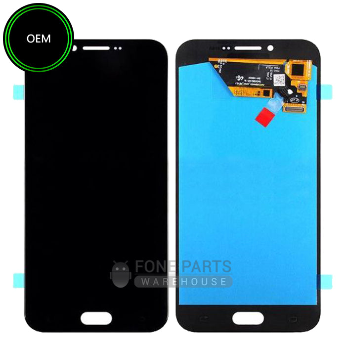 For Galaxy A8 (A-800) Replacement LCD Screen Digitizer Assembly [OEM] [Black]