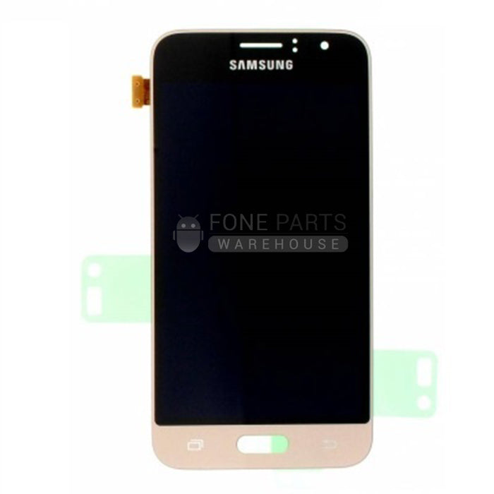 Galaxy J1-2016 (J-120) LCD Screen Digitizer Assembly [OEM] [Gold]