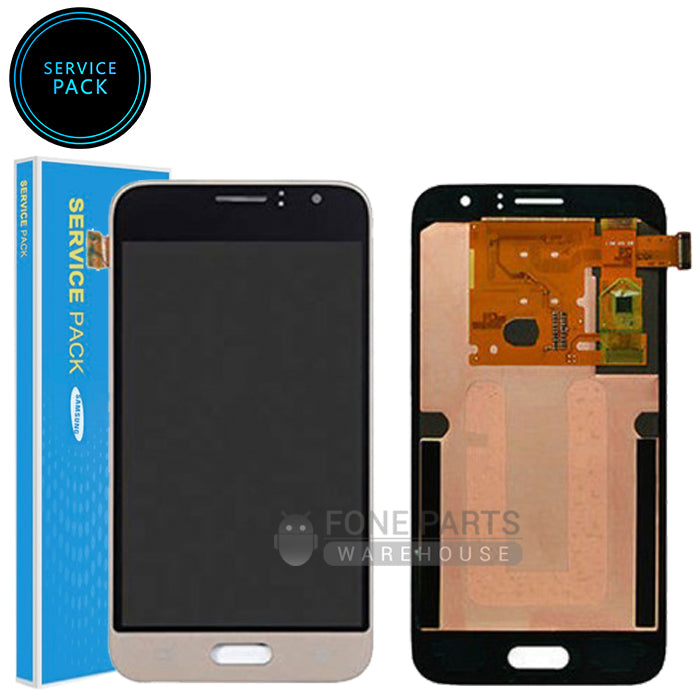 Galaxy J1-2016 (J-120) LCD Screen With Touch Digitizer Assembly (Genuine Service Pack) [Gold]