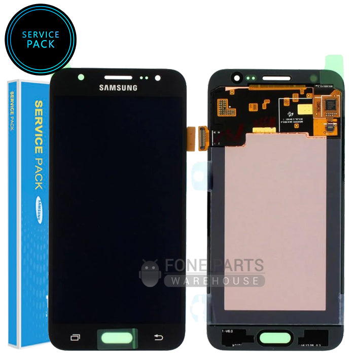 For Galaxy J5 (J500) LCD Screen With Touch Digitizer Assembly (Genuine Service Pack) [Black]