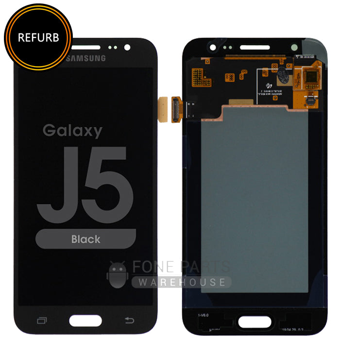 For Galaxy J5 (J500) Replacement LCD Screen With Touch Digitizer Assembly (Original-Refurbish) [Black]