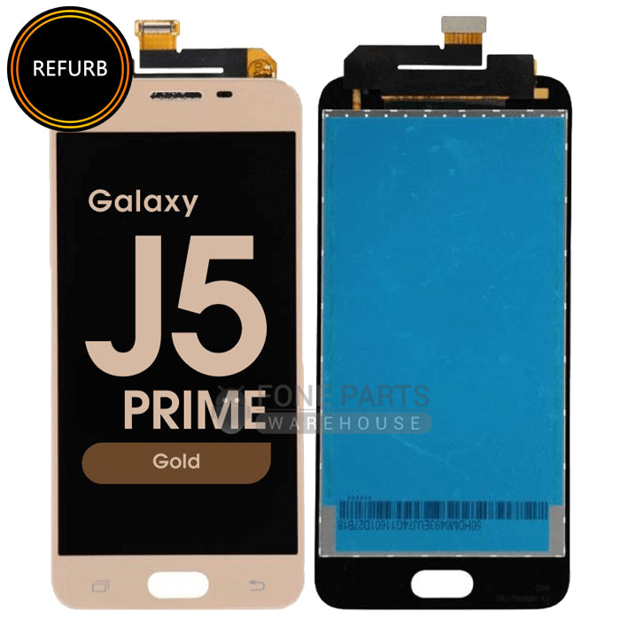 For Galaxy J5 prime (G570) LCD Screen With Touch Digitizer Assembly (Original-Refurbish) [Gold]