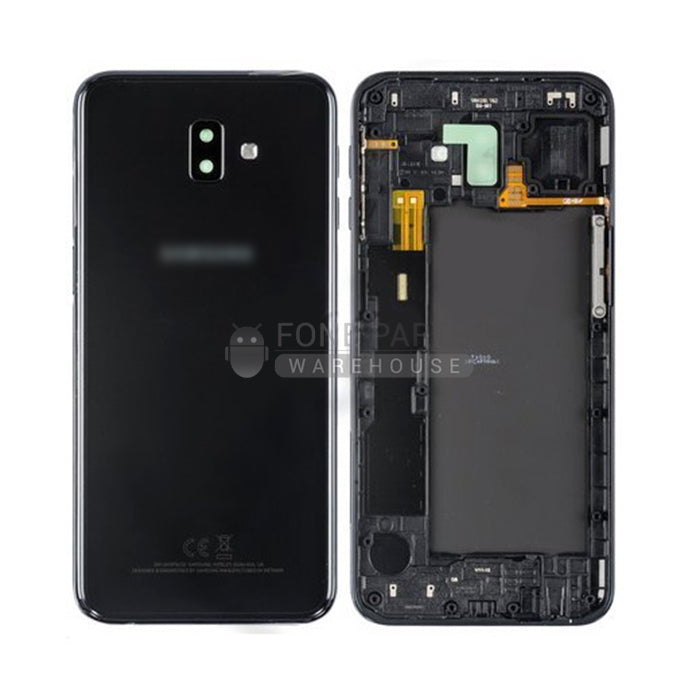 For Galaxy J6 Plus (J610) Replacement Battery Back Cover [Black]