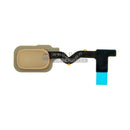 For Galaxy J6 Plus (J610) Replacement Home Button With Flex Assembly with Touch ID [Gold]