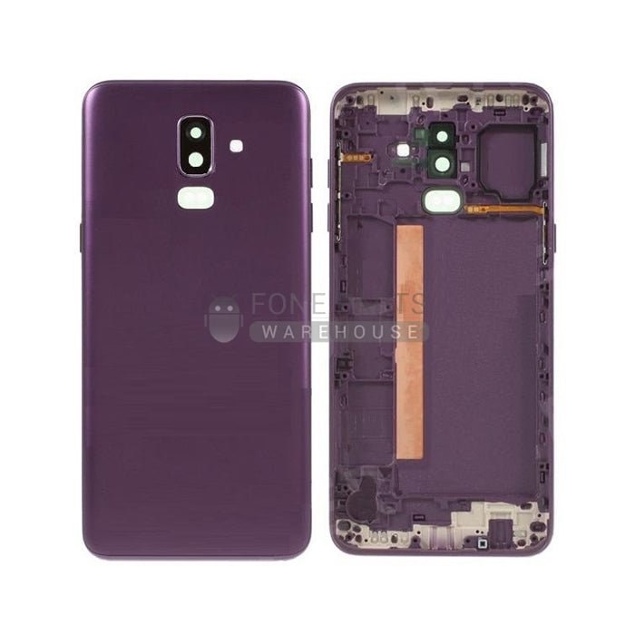 For Galaxy J8-2018 (J-810) Replacement Battery Back Cover Housing [Purple]