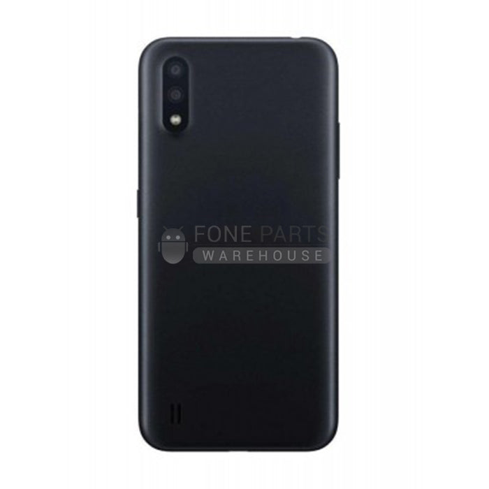 For Galaxy M01 (SM-M015) Replacement Battery Back Cover [Black]