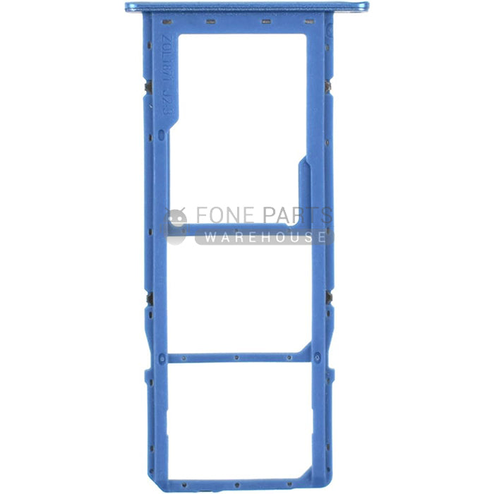 For Galaxy M01 (SM-M015) Replacement Sim Tray [Blue]