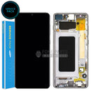 For Galaxy M01s (SM-M017) LCD Screen With Touch Digitizer Assembly and Frame (Genuine Service Pack)