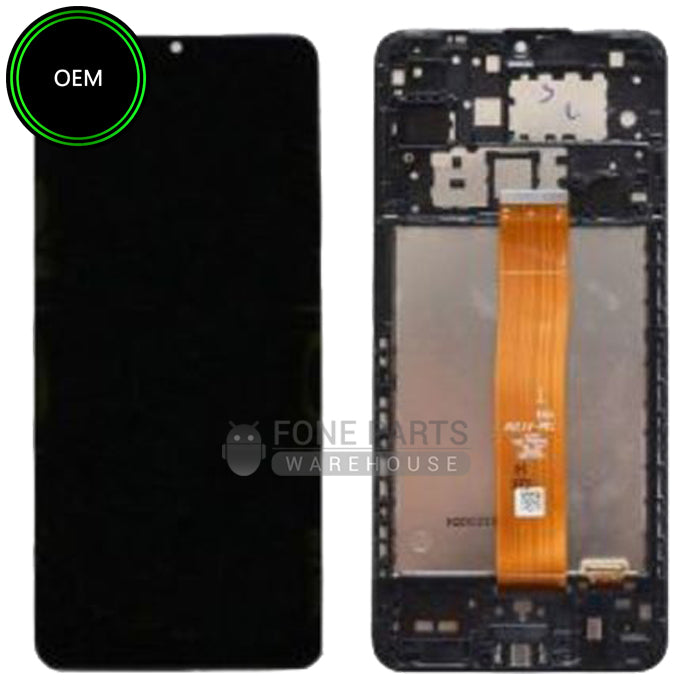 For Galaxy M02 (SM-M022) LCD Screen With Touch Digitizer Assembly and Frame (OEM)