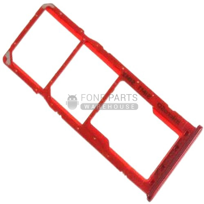 For Galaxy M02 (SM-M022) Replacement Sim Tray [Red]