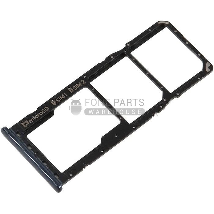 For Galaxy M20 (SM-M205) Replacement Sim card Tray [Charcoal Black]