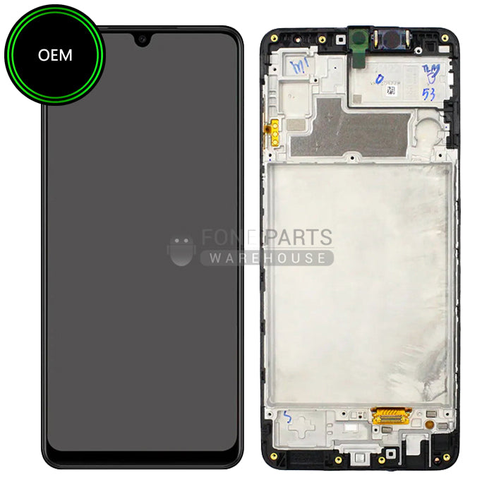 For Galaxy M22 4G(SM-M225) LCD Screen With Touch Digitizer Assembly and Frame (OEM)