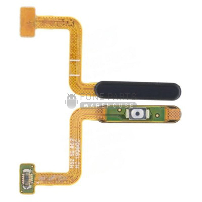 For Galaxy M22 (SM-M225) Fingerprint Sensor Flex Cable With Touch ID [Black]