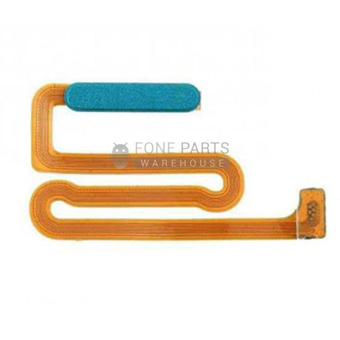 For Galaxy M12 (SM-M127) Fingerprint Sensor Flex Cable With Touch ID [Emerald Green]