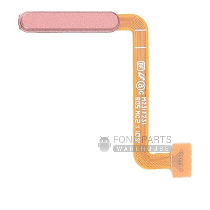 For Galaxy M23 (SM-M236) Fingerprint Sensor Flex Cable With Touch ID [Orange]