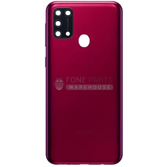 For Galaxy M31 (SM-M315) Replacement Battery Back Cover [Red]