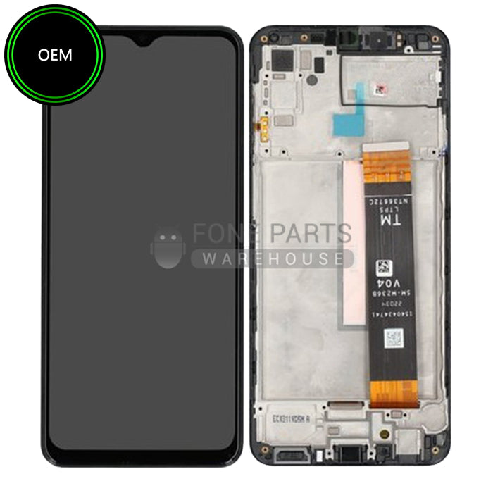 For Galaxy M33 (SM-M336) LCD Screen With Touch Digitizer Assembly and Frame (OEM)