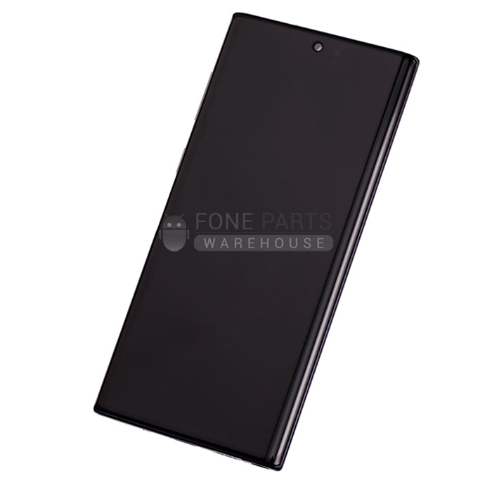 Galaxy Note 10 LCD Screen With Touch Digitizer and Frame (Refurbished) [Aura Black]