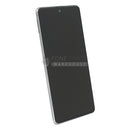 For Galaxy Note 10 Lite LCD Screen With Touch Digitizer Assembly and Frame [Silver](Genuine Service Pack)