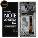 Galaxy Note 20 Ultra 5G (N985/N986) LCD Screen Digitizer With Frame [Pulled Out] [Mystic White]