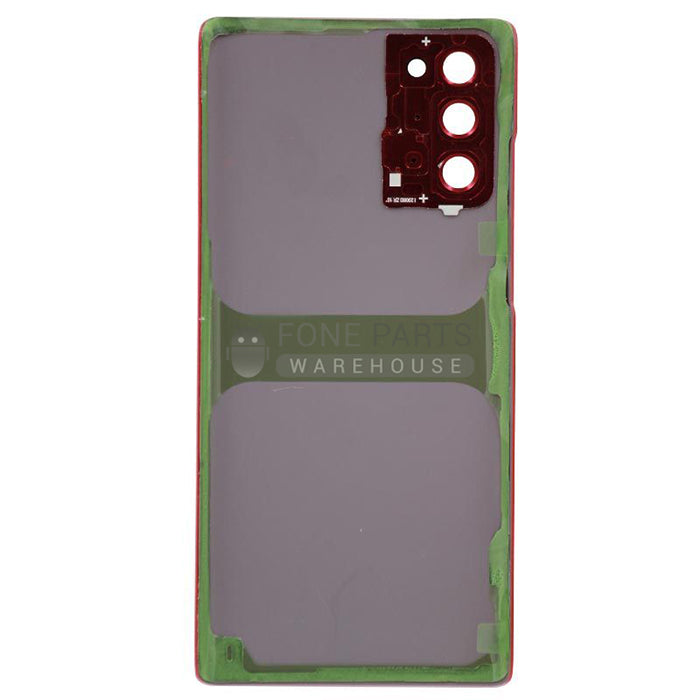 For Galaxy Note 20 (N980/N981) Back Cover with Camera Lens [Mystic Red]