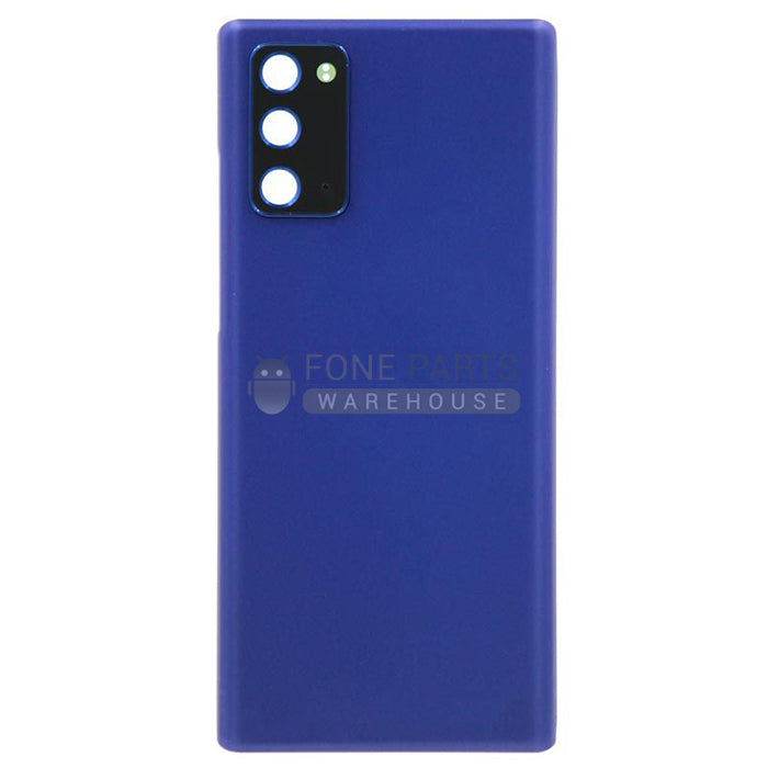 For Galaxy Note 20 (N980/N981) Back Cover with Camera Lens [Mystic blue]