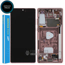 For Galaxy Note 20 (N980/N981) OLED Screen Display with Digitizer Touch Panel and Bezel Frame (Genuine Service Pack) [Mystic Bronze]