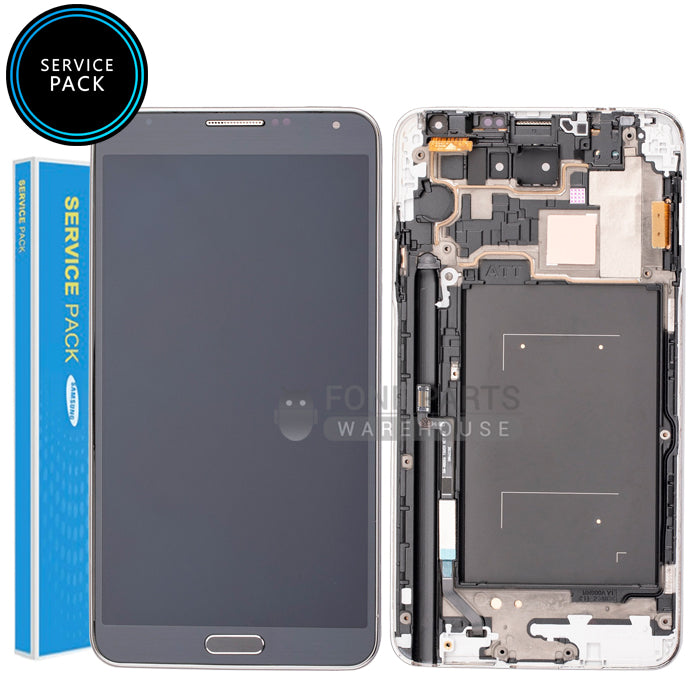 Galaxy Note 3 [N9005] LCD Screen Digitizer Assembly With Frame Service Pack [Black]