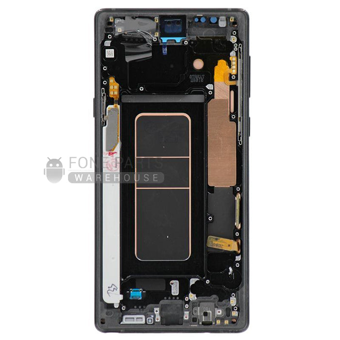 Galaxy Note 9 LCD Screen Digitizer Assembly With Frame Refurbish [Black]