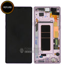 Galaxy Note 9 LCD Screen Digitizer Assembly With Frame [Pulled Out] [Purple]