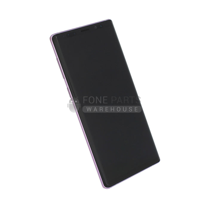 Galaxy Note 9 LCD Screen Digitizer Assembly With Frame [Oled] [Purple]