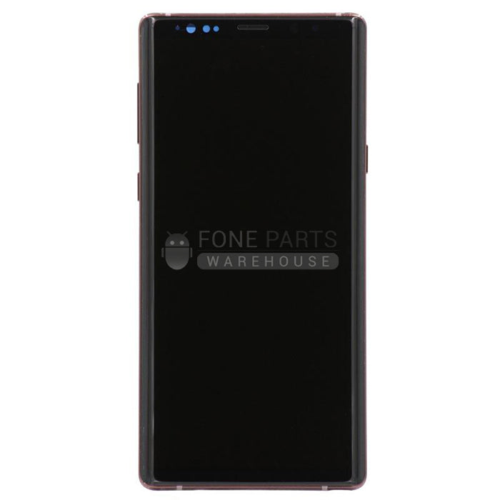 Galaxy Note 9 LCD Screen Digitizer Assembly With Frame [Oled] [Black]