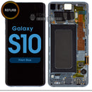 For Galaxy S10 (G973) LCD Screen and Touch Digitizer with Frame Assembly (Pulled Out) [Prism Blue]