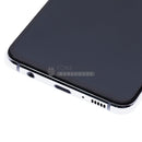 For Galaxy S10e (G970) LCD Screen With Touch Digitizer and Frame (Genuine Service Pack) [Prism White]