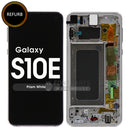 For Galaxy S10e (G970) LCD Screen With Touch Digitizer and Frame (Pulled Out) [White]