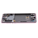 For Galaxy S21 5G (SM-G991) LCD Screen Digitizer With Frame Pulled Out [Phantom Violet]