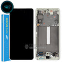 Galaxy S21FE / S21FE 5G (SM-G990) LCD Screen With Touch Digitizer and Frame (Genuine Service Pack) [GREEN]