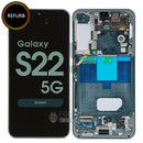 Galaxy S22 5G (SM-S901) LCD Screen Digitizer With Frame Refurbished [Green]