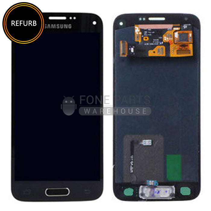 For Galaxy S5 Mini Replacement LCD Screen With Touch Digitizer Assembly (Original Refurbish) [Black]