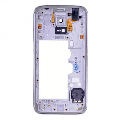 For Galaxy S5 Mini Replacement Rear Chassis with Parts In [Silver]