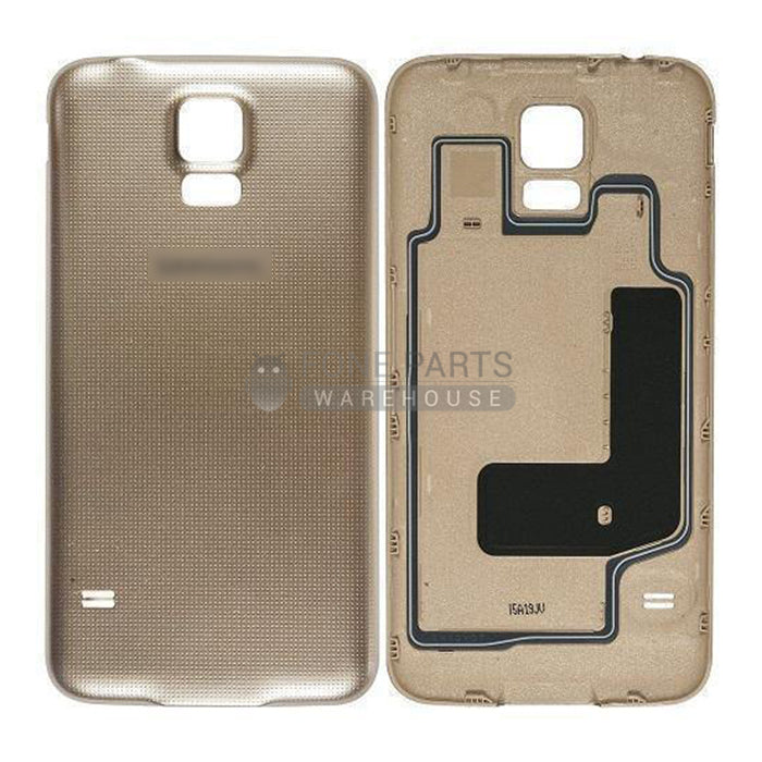 For Galaxy S5 NEO Replacement Battery Back Cover [Gold]