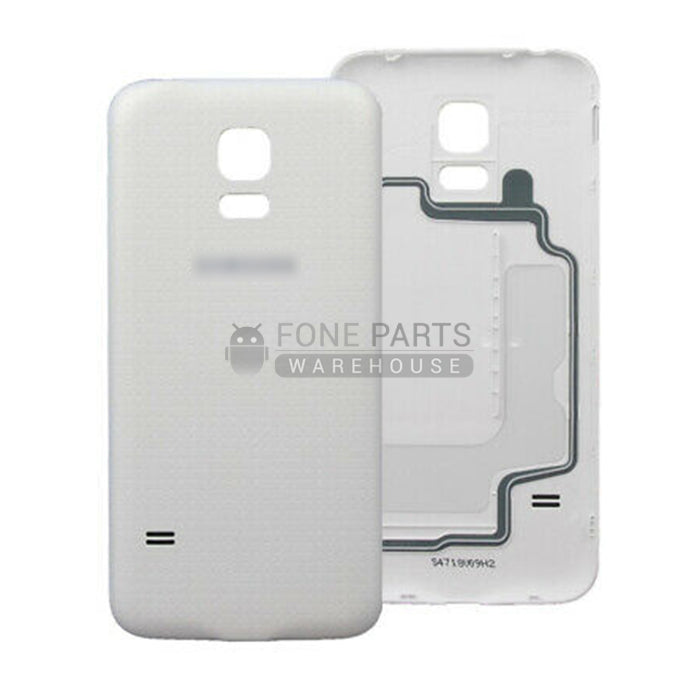 For Galaxy S5 NEO Replacement Battery Back Cover [White]