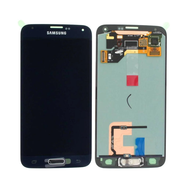 For Galaxy S5 Replacement LCD Screen With Touch Digitizer Assembly (Genuine Service Pack) [Black]