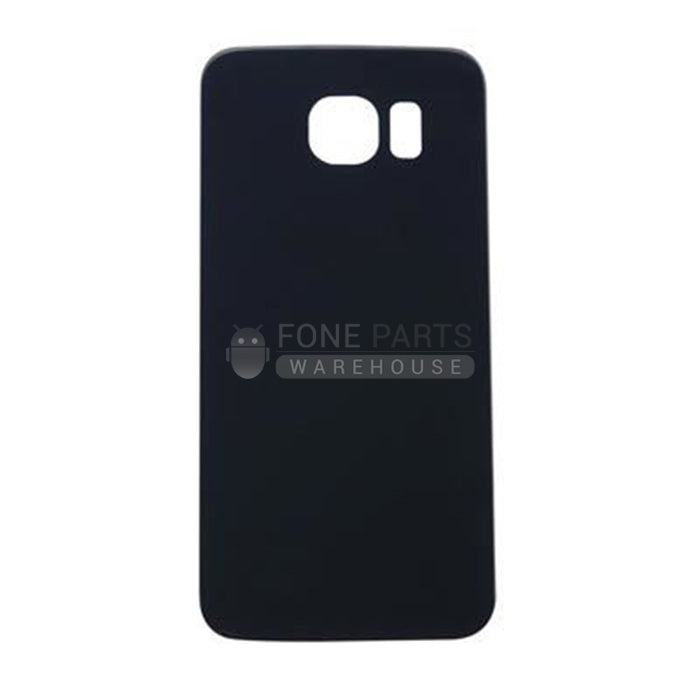 For Galaxy S6 (G920) Replacement Battery Back Cover [Sapphire Black / Dark Blue]