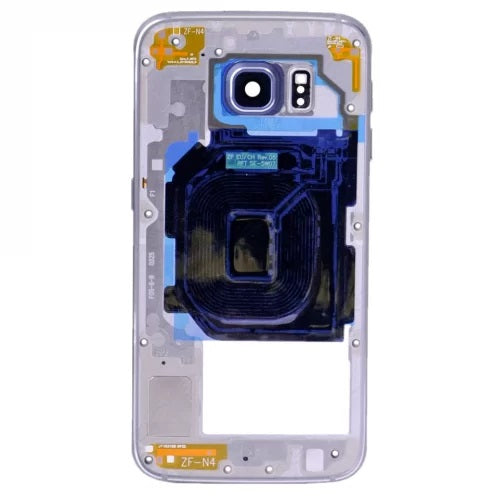 For Galaxy S6 (G920) Replacement Rear Chassis with Parts in [Grey]