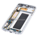 For Galaxy S7 Edge (G935) LCD Screen With Touch Digitizer Assembly and Frame (Pulled Out) [White]