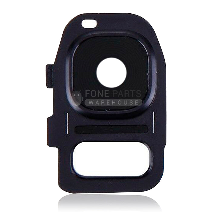 For Galaxy S7(G930) Replacement / S7 Edge Back Camera Cover With Lens in [Black]