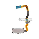 For Galaxy S7(G930) Replacement Home Button With Flex [Silver]